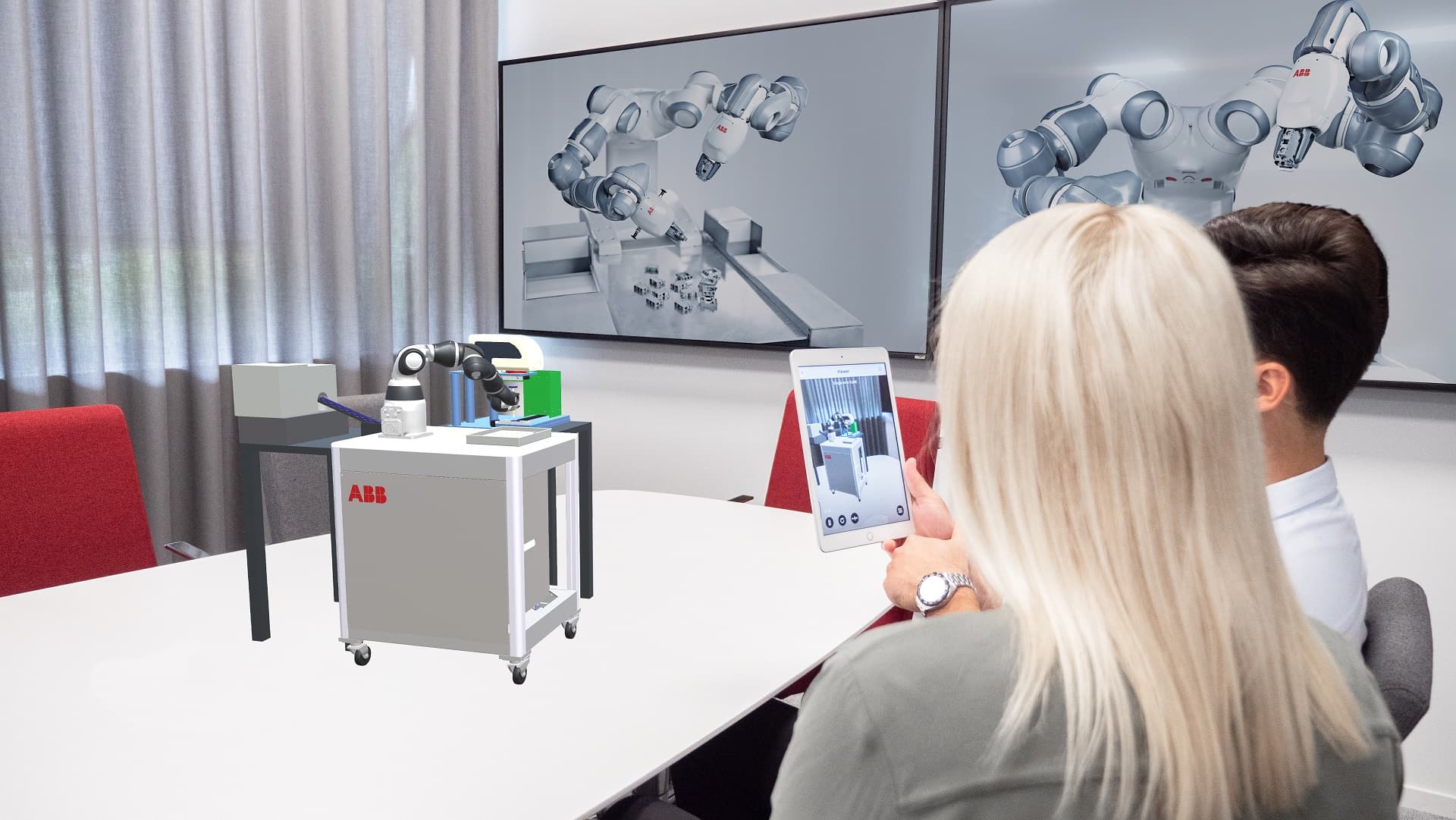 ABB develops AR to simplify robot installations