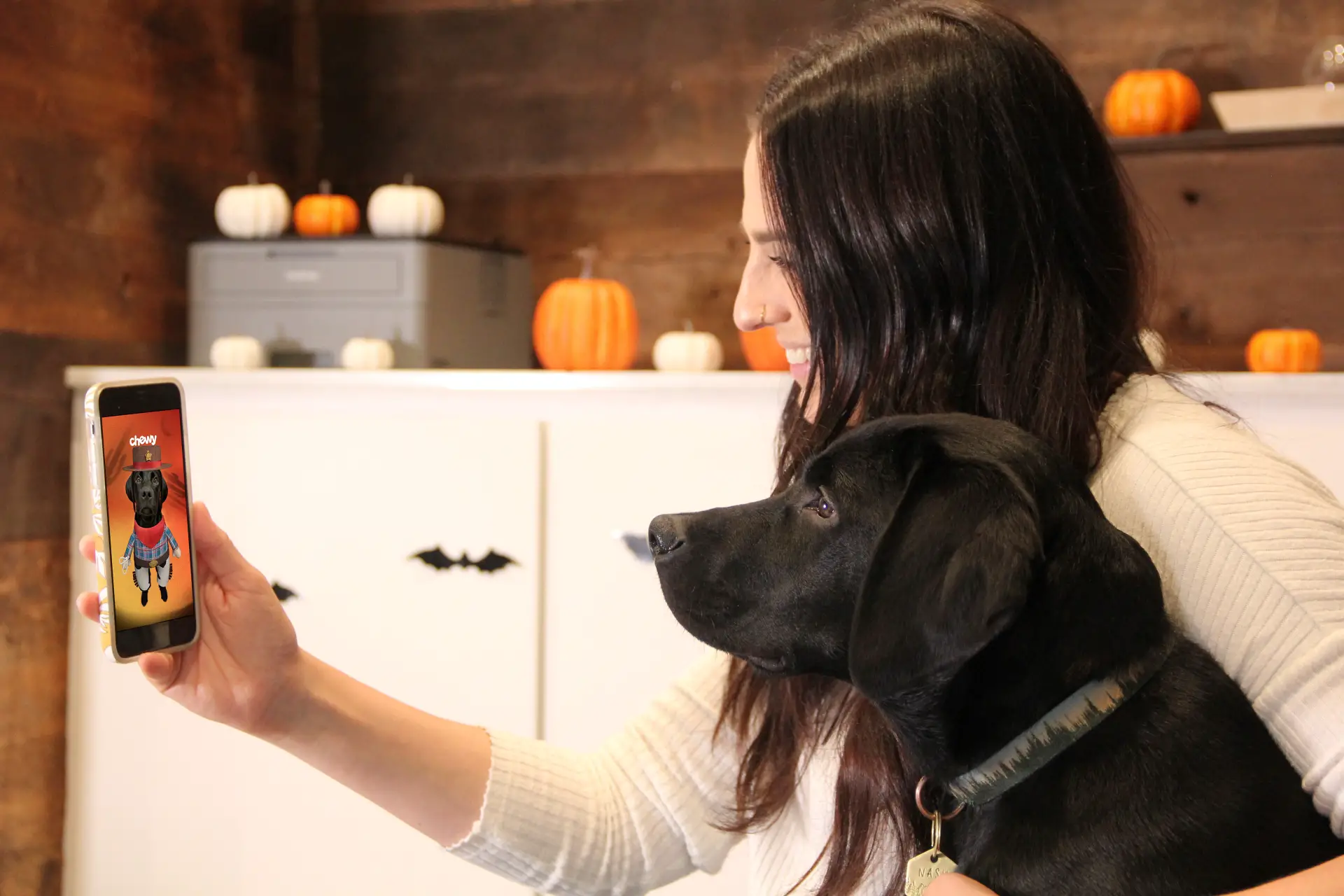 Chewy’s New AR Experience Lets Pets Virtually Try On Halloween Costumes