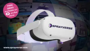 SprayVerse Breaks New Ground – META’s Oculus Store