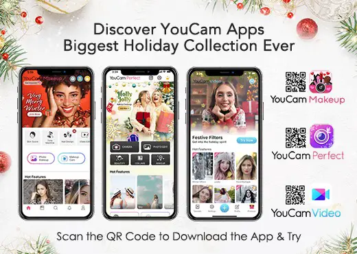 YouCam Apps Unveil their Largest Holiday Collection Ever with Over 500 AR Effects