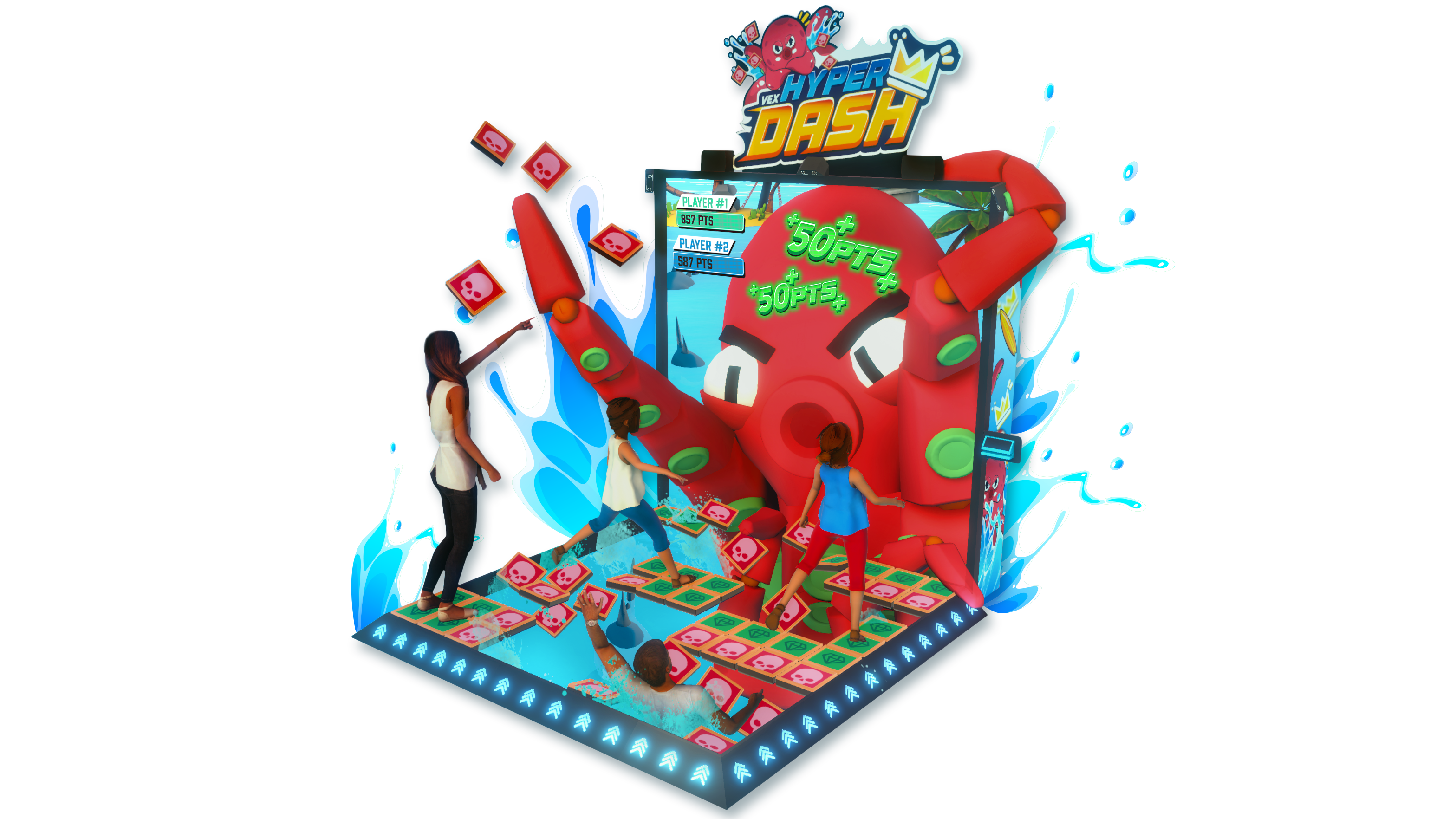 VEX Solutions Unveils the first Mixed-Reality Arcade Game, the VEX HyperDash